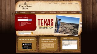 Texas Star Bank - Welcome!