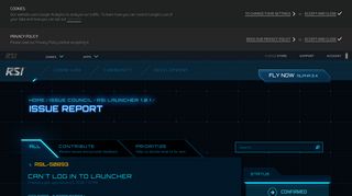 Get more involved in Star Citizen - RSI Launcher - Can't log in to ...
