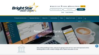 New Online Banking - BrightStar Credit Union