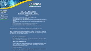 Alliance Virtual Calling Card - International Calling Card, Pinless ...