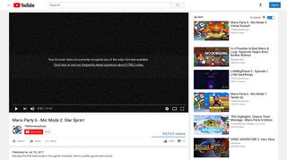Mario Party 6 - Mic Mode 2: Star Sprint - YouTube