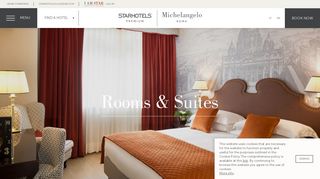 Rooms & Suites, 4 star hotel in Rome | Starhotels Michelangelo Rome
