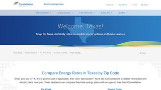 Texas Retail Electricity Provider | Constellation
