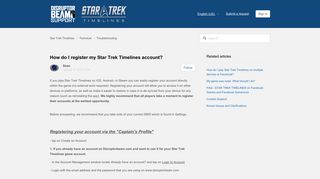 How do I register my Star Trek Timelines account? – Star Trek ...