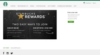 Starbucks Rewards™ | Starbucks Coffee Company - Starbucks Canada
