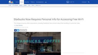 Starbucks Now Requires Personal Info for Accessing Free Wi-Fi ...