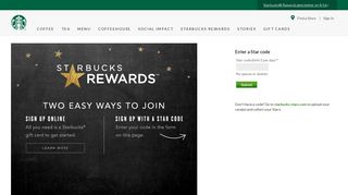 Starbucks Rewards™ | A Rewards Program Designed for You ...