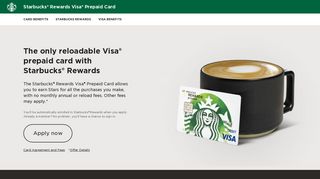 Starbucks® Rewards Visa® Prepaid Card: Starbucks Coffee Company
