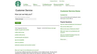 Partner site login - Answers | Starbucks Coffee Company