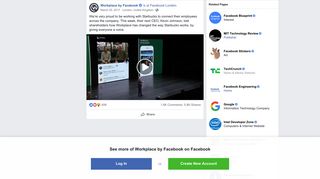 We're very proud to be working with... - Workplace by Facebook ...