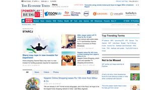 Starcj: Latest News & Videos, Photos about Starcj | The Economic Times
