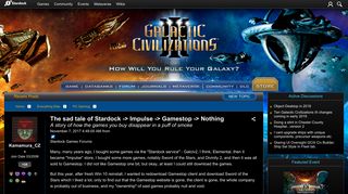 The sad tale of Stardock -> Impulse -> Gamestop -> Nothing » Forum ...