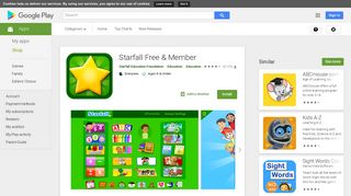 Starfall Free & Member - Apps on Google Play
