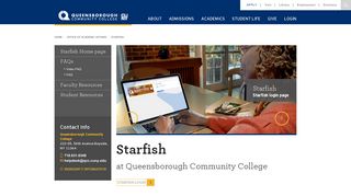 Starfish at QCC - Queensborough Community College - CUNY.edu
