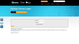 Partner Portal Login | Startel