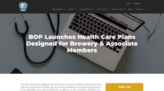 BOP Launches Health Care Plans Designed for Brewery & Associate ...