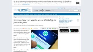 Now you have two ways to access WhatsApp on your computer