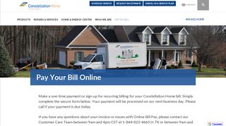 Payment Options - Constellation Home