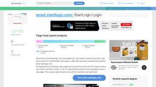 Access email.startlogic.com. StartLogic Login