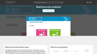 StartUMA. Online Enrollment | StartUMA - Popular Website Reviews