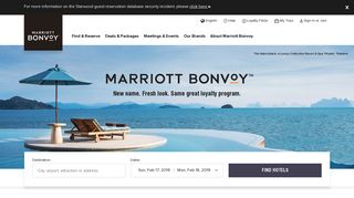 Starwood Hotels & Resorts | Book Hotels Online - Marriott Rewards