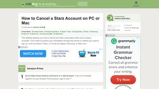 8 Ways to Cancel a Starz Account on PC or Mac