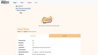 Stash Bingo | Join a Top Dragonfish Bingo Site! - WDW Bingo