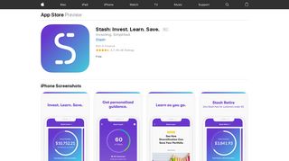 Stash: Invest. Learn. Save. on the App Store - iTunes - Apple