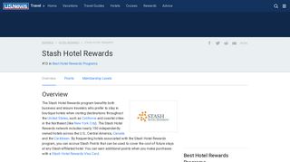 Stash Hotel Rewards Review | U.S. News Travel