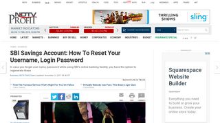 SBI Savings Account: How To Reset Your Username, Login Password
