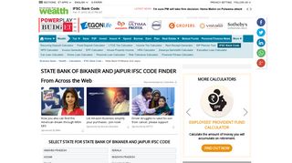 State Bank of Bikaner and Jaipur IFSC Code: Find SBBJ IFSC code ...