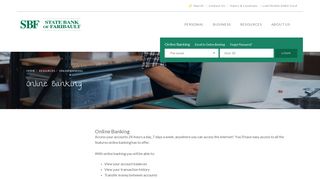 Online Banking › State Bank of Faribault