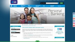 New Account Opening Demat And Online - SBI Corporate Website