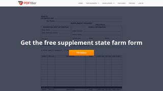 Supplement State Farm - Fill Online, Printable, Fillable, Blank | PDFfiller