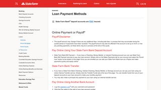 Loan Payment Methods – State Farm®