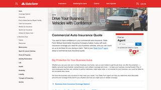 Commercial Auto Insurance – State Farm®
