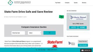 State Farm Drive Safe and Save Review