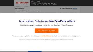 State Farm Perks at Work - Good Neighbor Perks