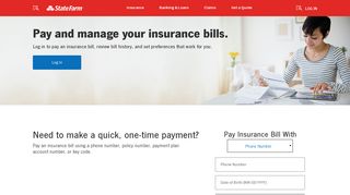 Insurance Bill Pay - State Farm®