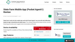 State Farm Mobile App (Pocket Agent®) Review & Complaints