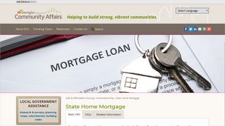 State Home Mortgage | Georgia Department of Community Affairs