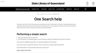 Search (State Library of Queensland)