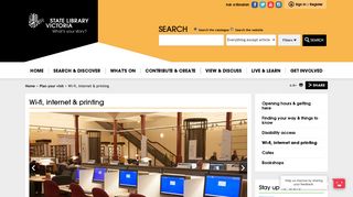 Wi-fi, internet & printing | State Library Victoria