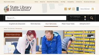 Membership | State Library - State Library of WA