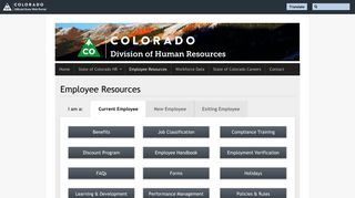 Employee Resources | DHR - Colorado.gov