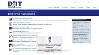 Enterprise Applications - Illinois.gov