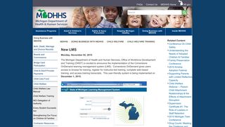 MDHHS - New LMS - State of Michigan