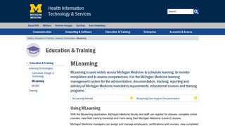 MLearning | Health Information Technology & Services