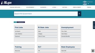 Browse Employment - RI.gov: Rhode Island Government