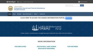 HawaiiPay - Enterprise Payroll and Time & Attendance Modernization